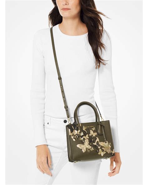 Olive Green butterfly Michael Kors crossbody!! 